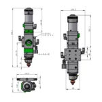 Fiber Lazer Kesim Kafası BT210S 0-1,5 kW